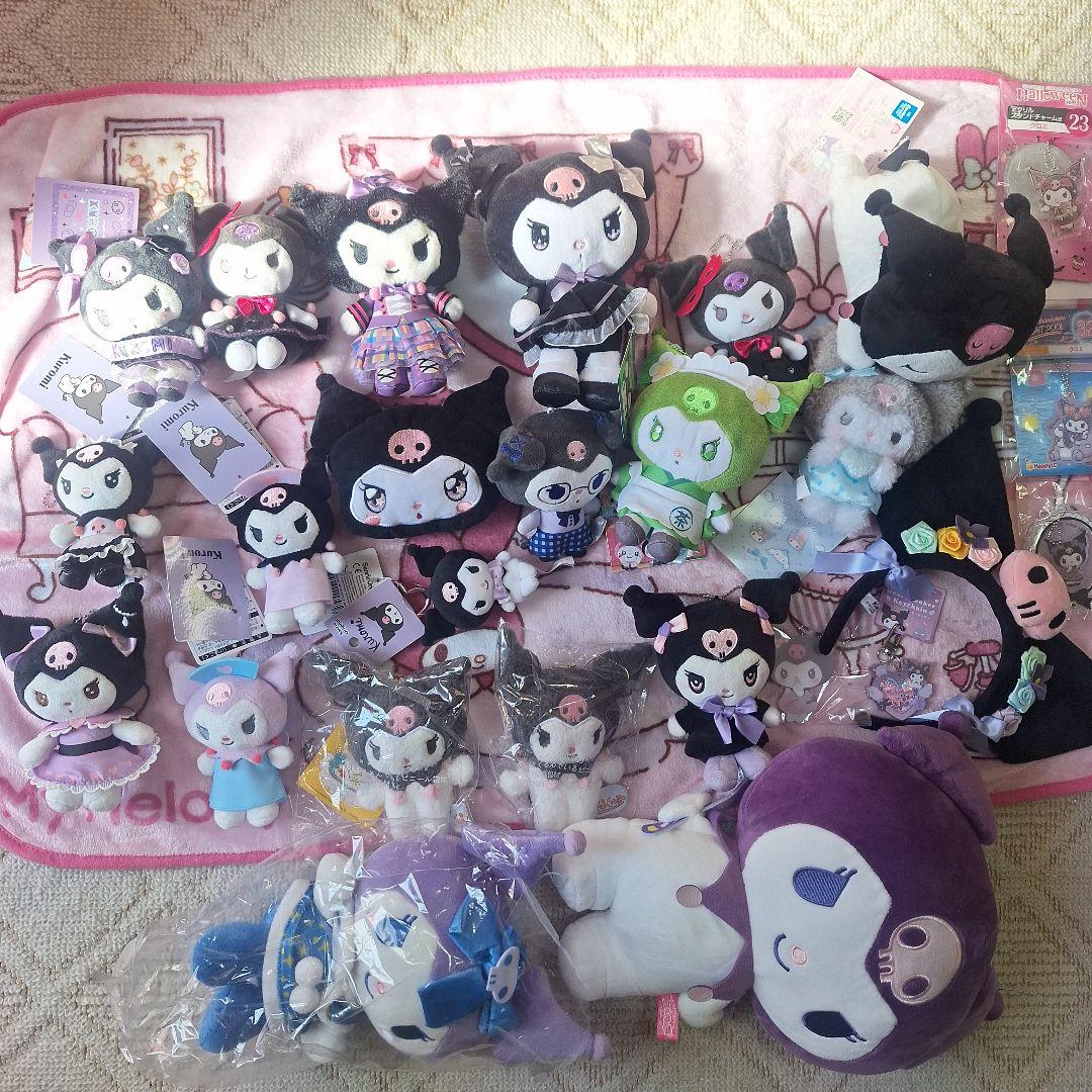 サンリオ クロミ ぬいぐるみ マスコット カチューシャ キーホルダー26個