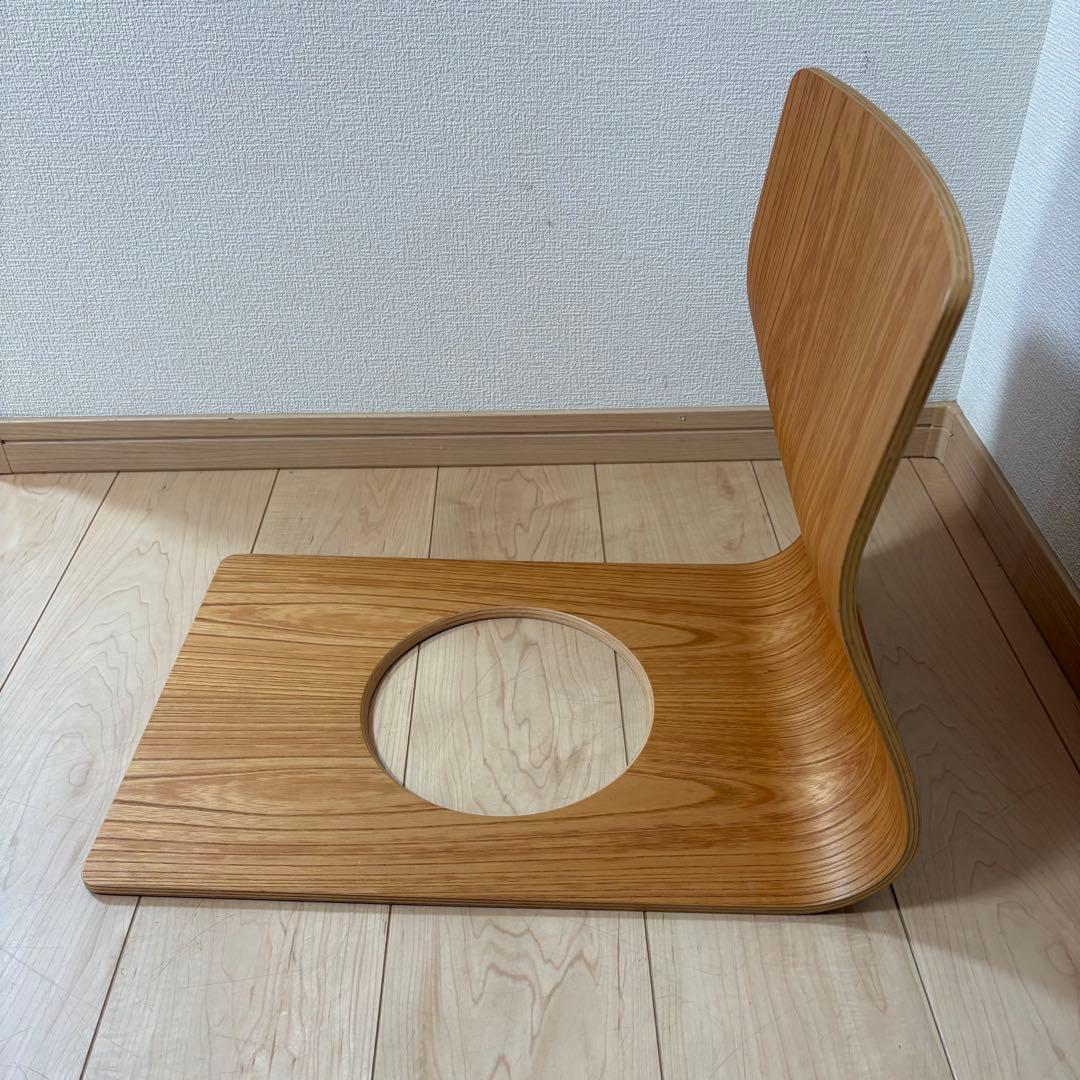 美品 天童木工 木製 曲木 座椅子 6脚セット TENDO