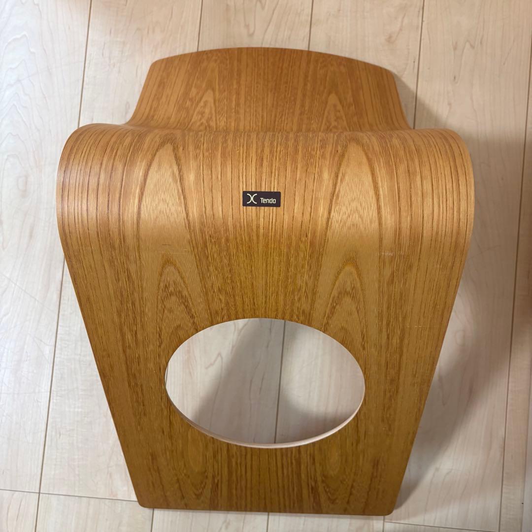 美品 天童木工 木製 曲木 座椅子 6脚セット TENDO