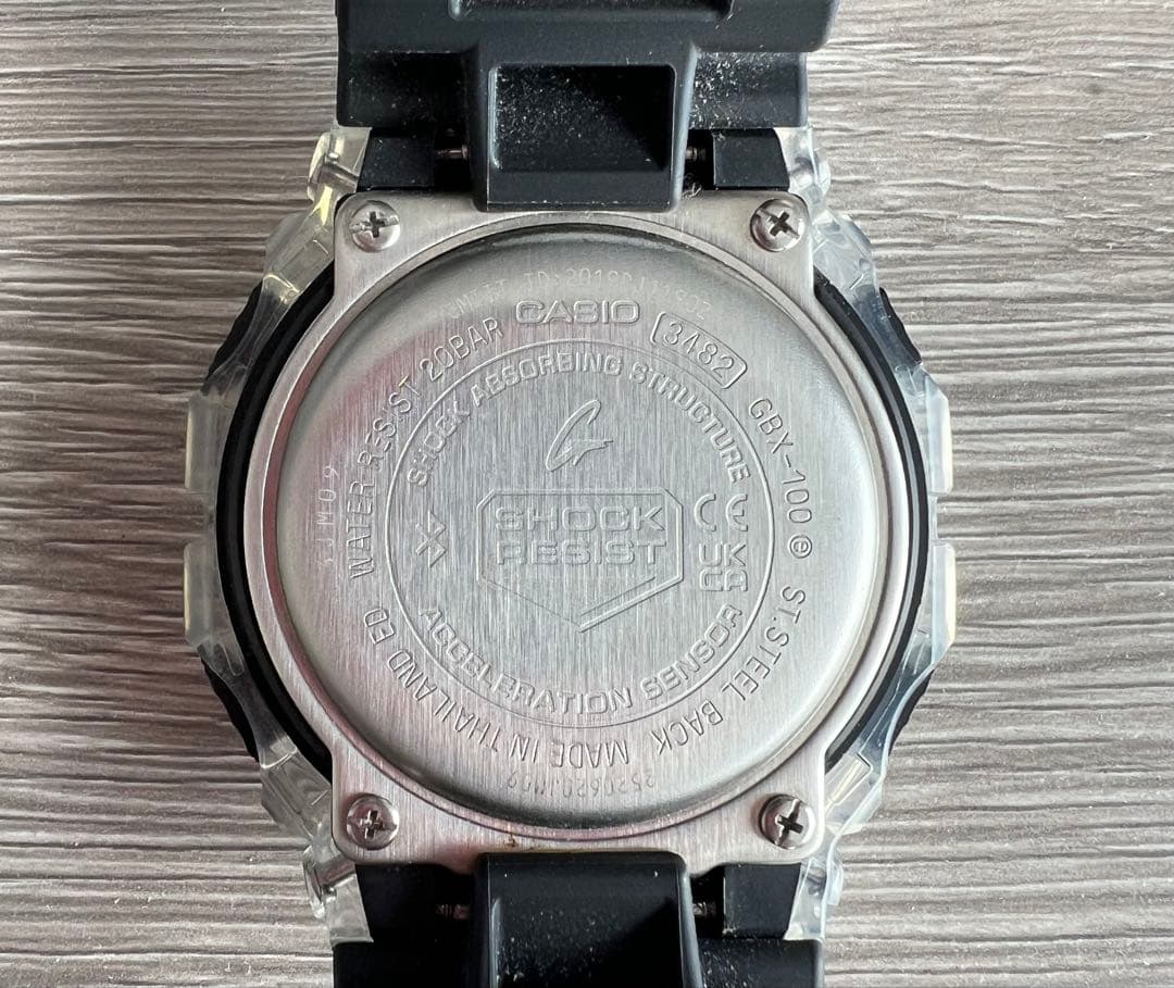 G-SHOCK G-LIDE GBX-100S-1JF Bluetooth搭載