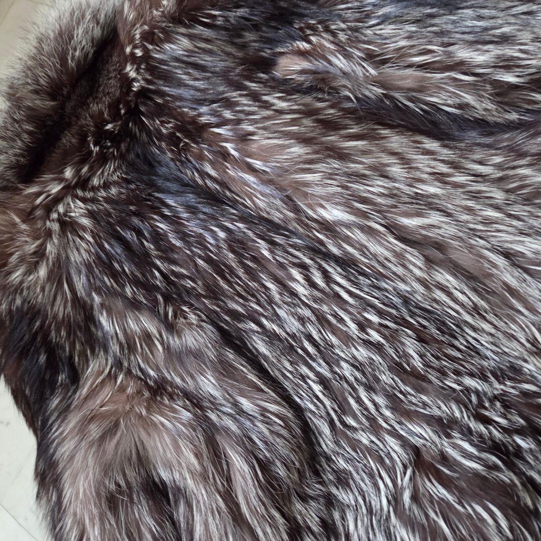 サガフォックス 金サガ　ファーコート シルバーフォックス 13号