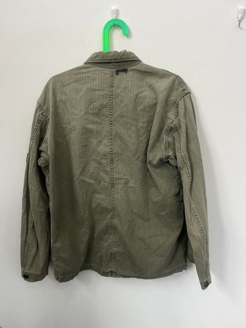 USARMY アメリカ軍 ヘリンボーン 13スター HBT ユーティリティシャツ