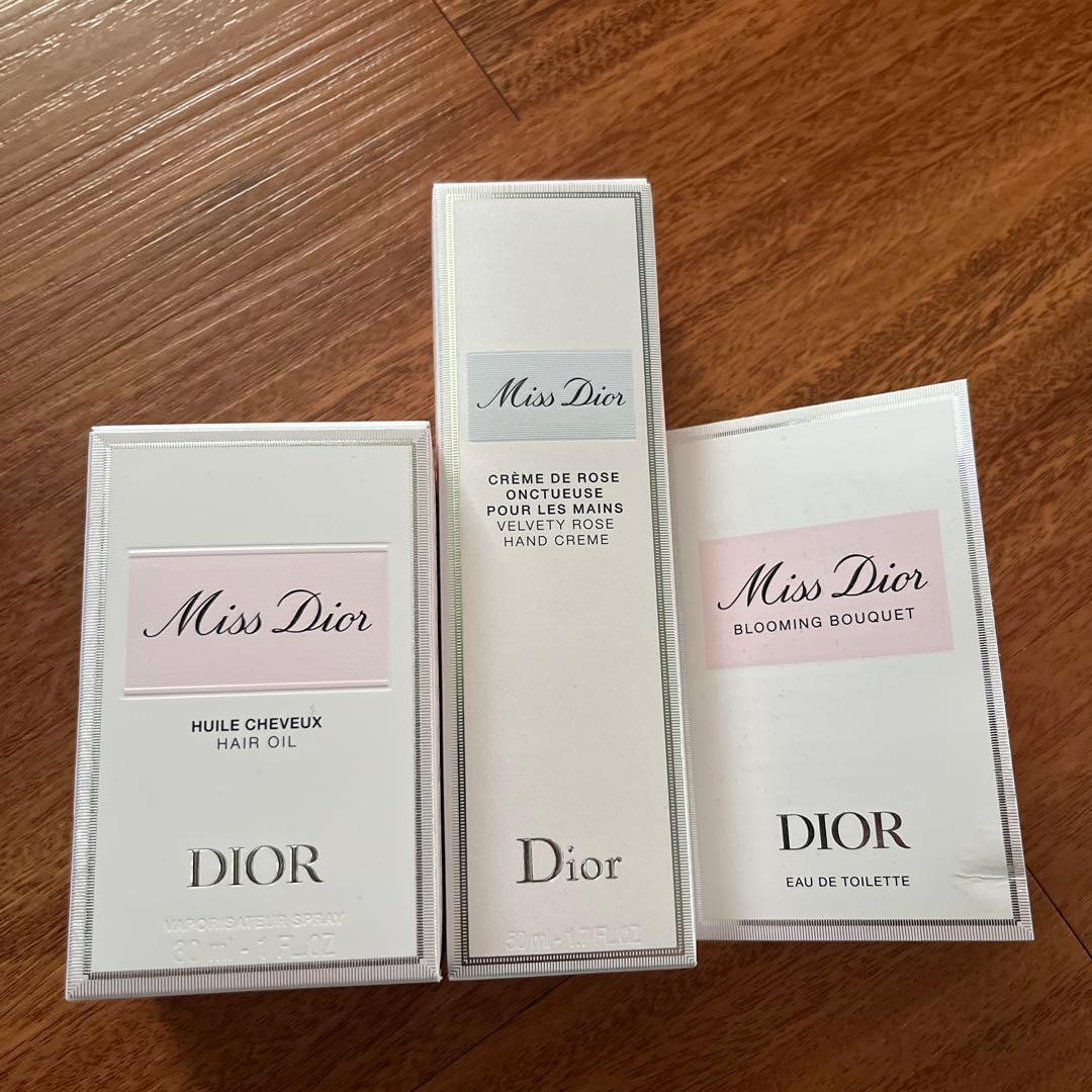 Miss Dior ヘアオイル・ハンドクリーム・オードトワレ セット