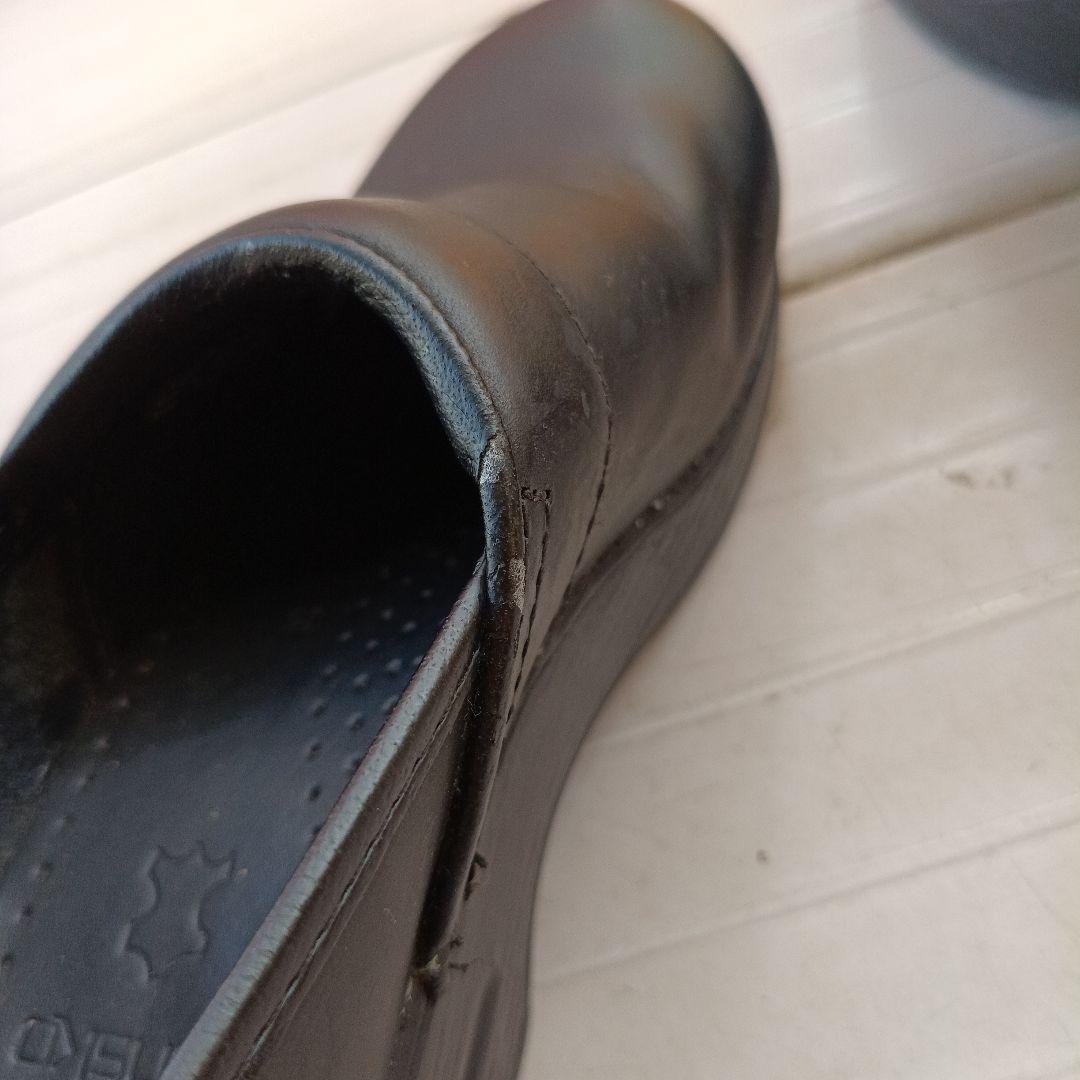 DANSKOダンスコ ブラック クロッグサンダル36