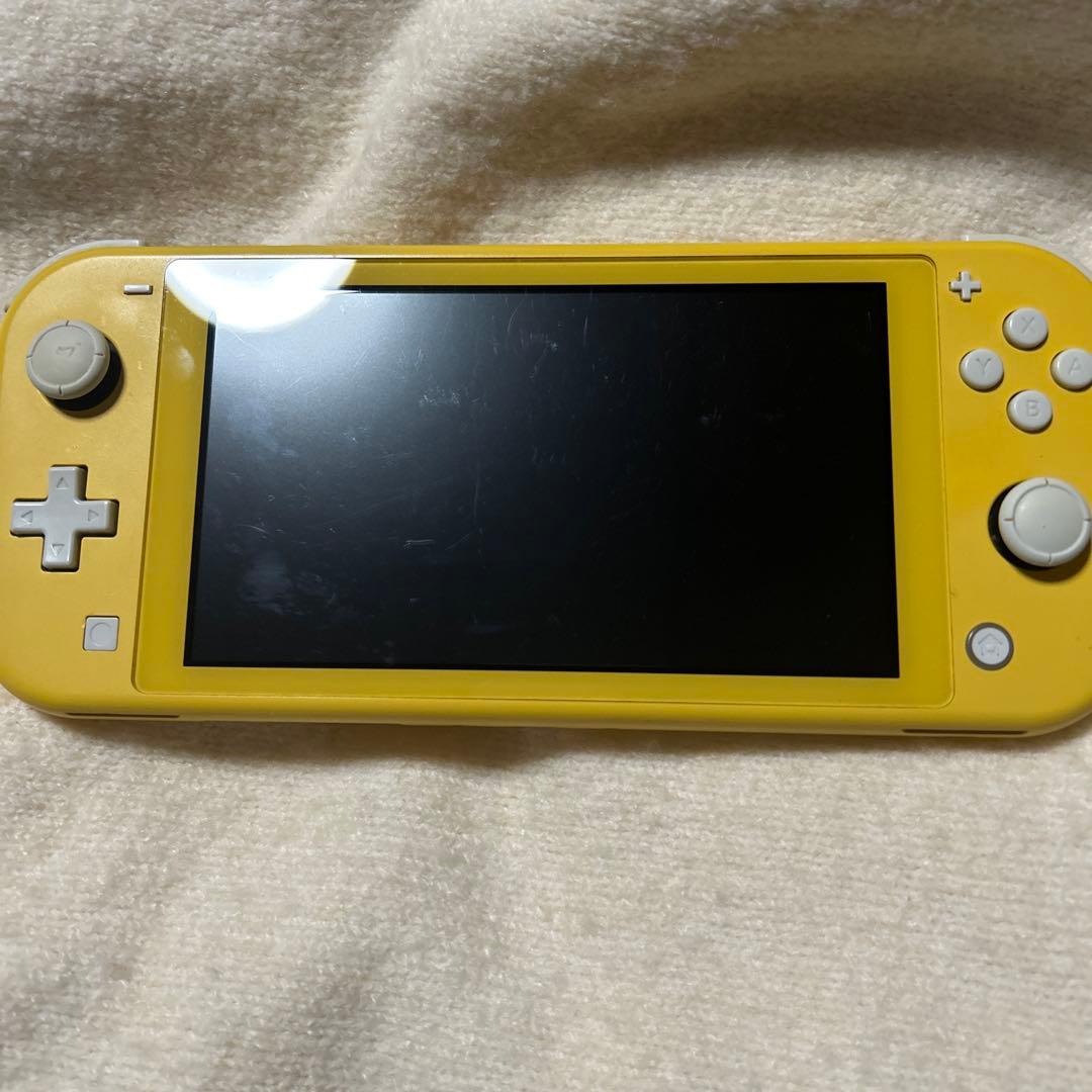 ジャンク品Nintendo Switch Lite イエロー 本体