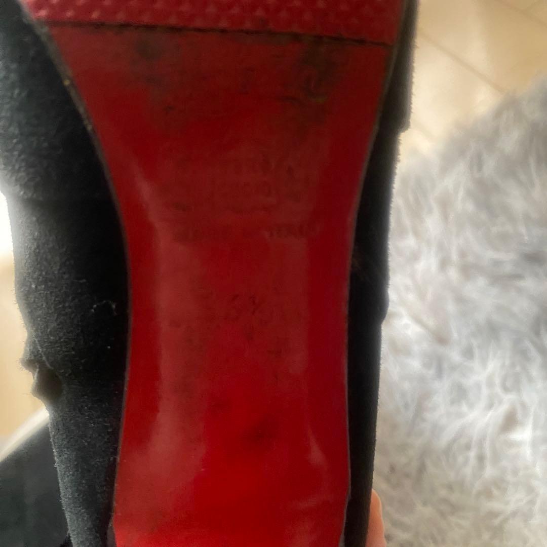 クリスチャンルブタンchristian rouboutin スェードロングブーツ