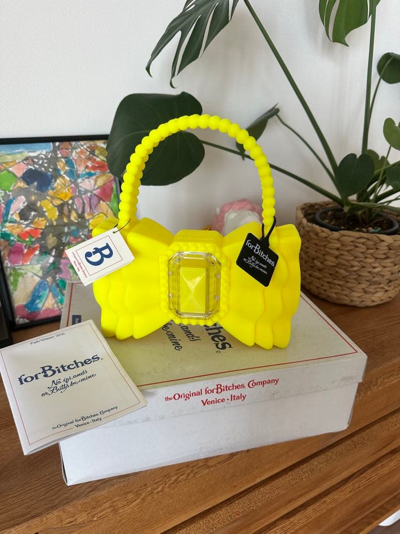 新品 forbitches リボンバッグ