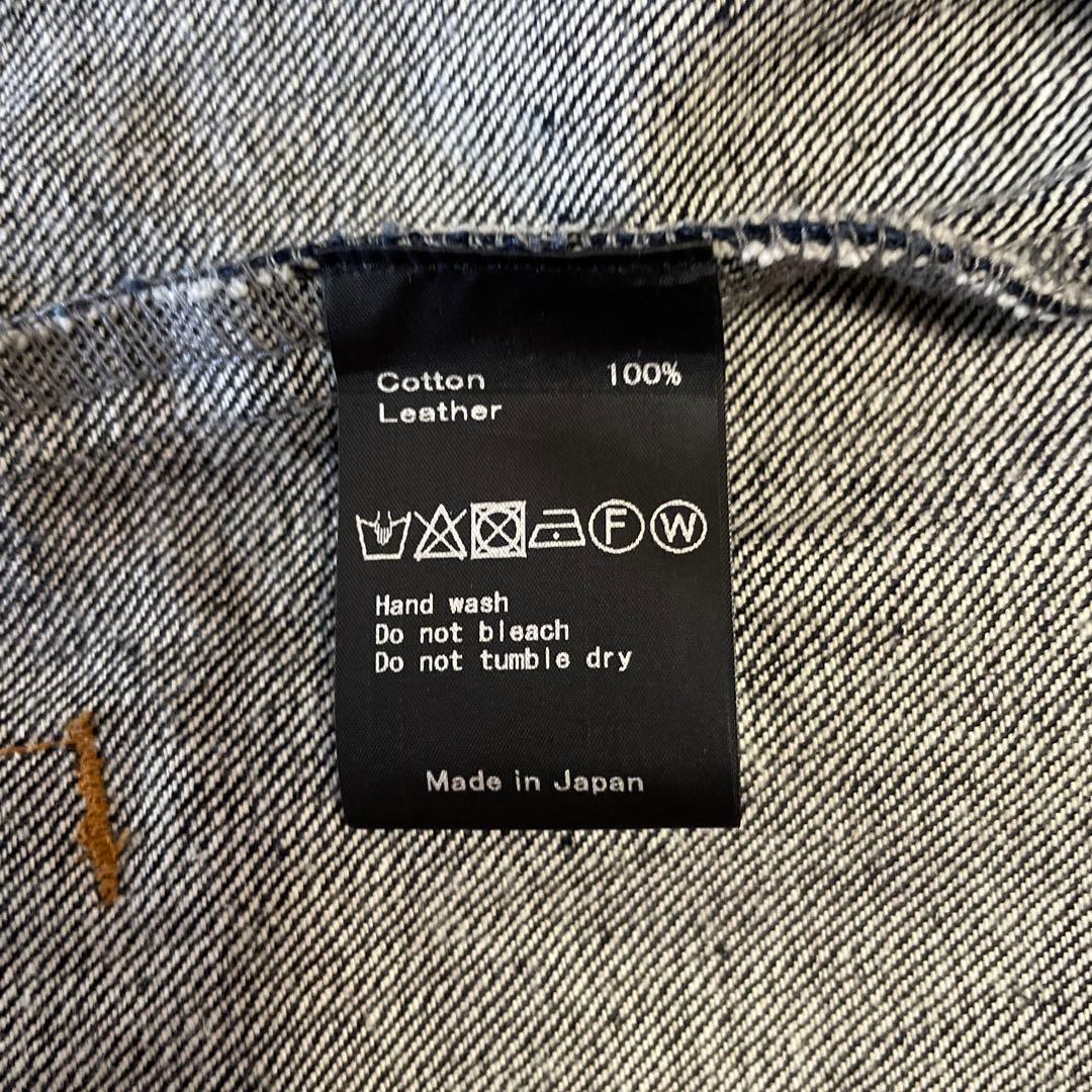 美品 si-si-si comfort／スタンドカラー デニムジャケット