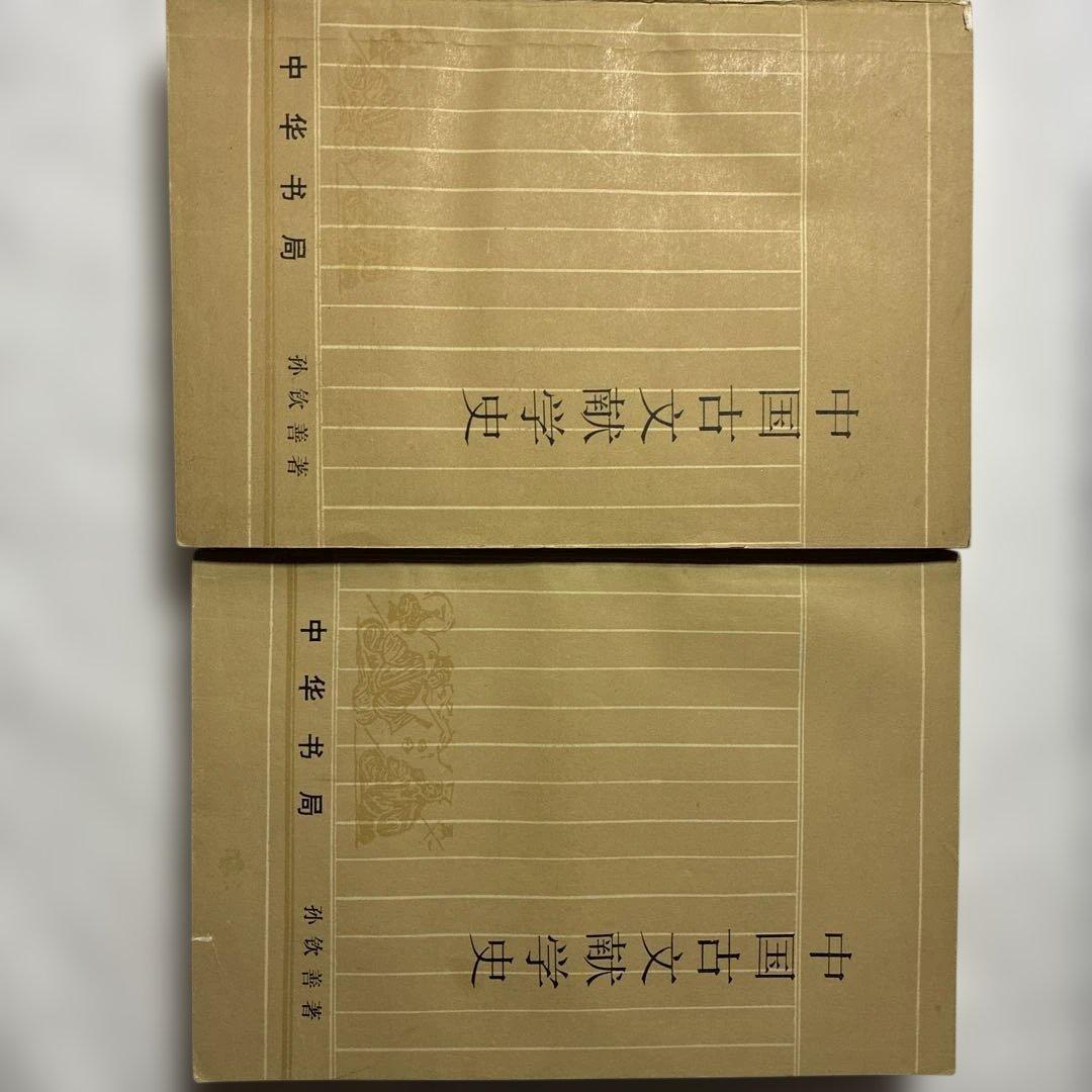 入手困難‼️中国古文獻学史 上下 二冊セット 限定品