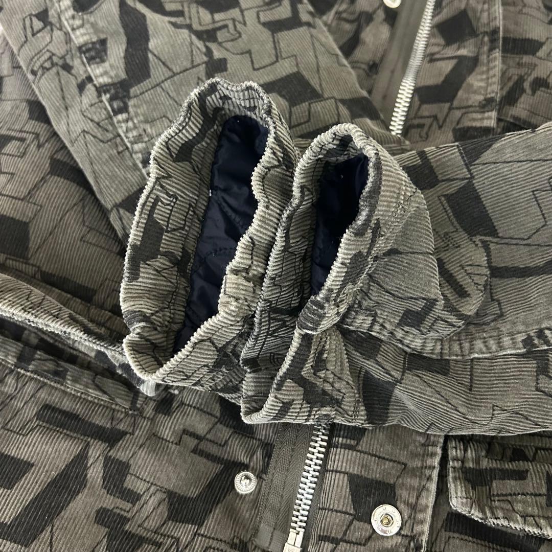 【OLD STUSSY】corduroy military jacket 90s