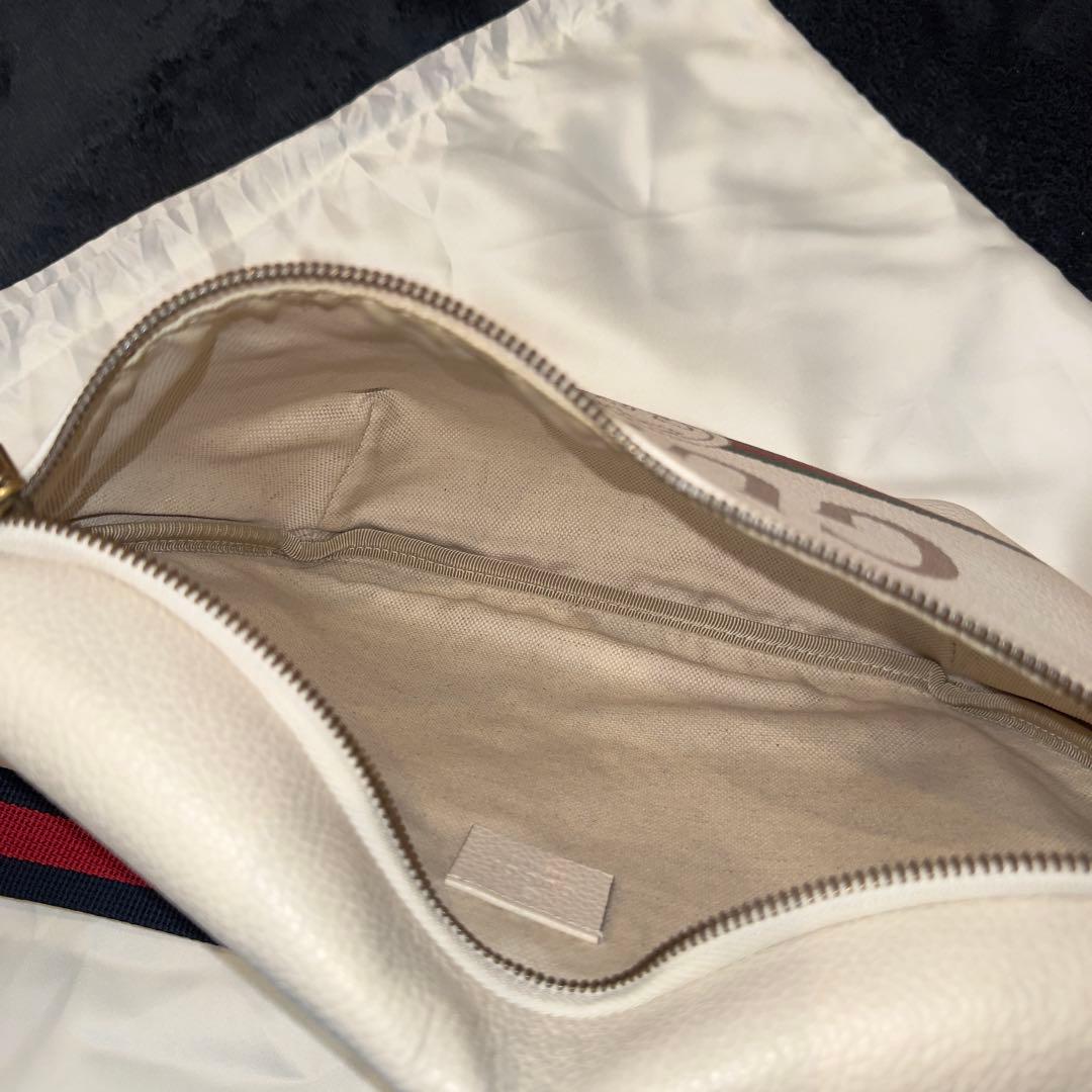 GUCCI GGロゴ ボディバッグ ショルダーバッグ ウエストポーチ 超美品