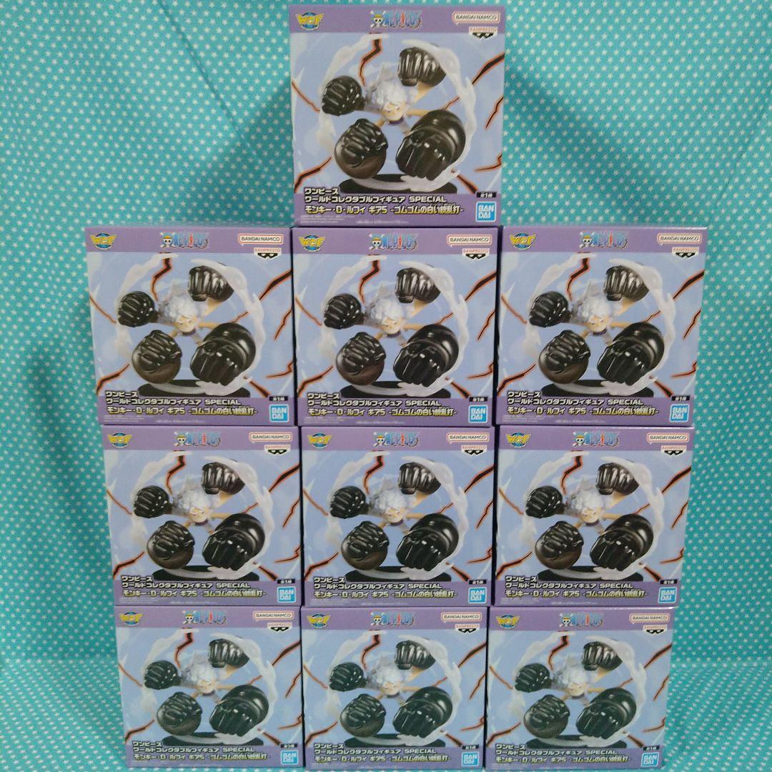 ワンピース ワールドコレクタブルフィギュア ルフィ 10品セット