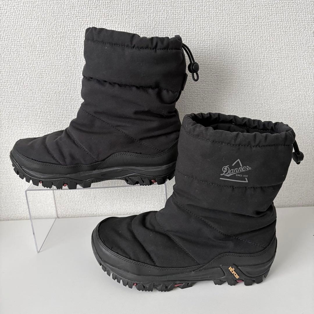 Danner ダナー　24cm フレッド　スノーブーツ　黒　ブラック　ビブラム