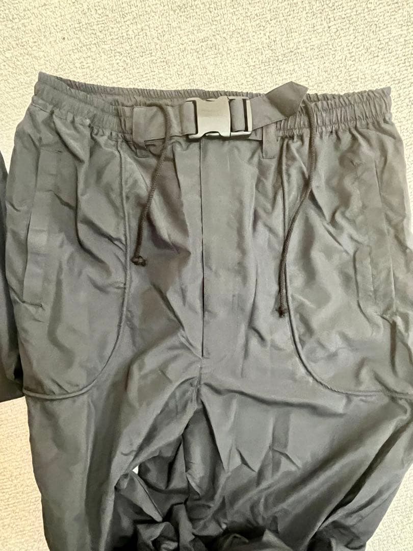 【極レア】石原裕次郎　記念館　黒のレインウェアセット　ゴルフウェアー　XL 貴重