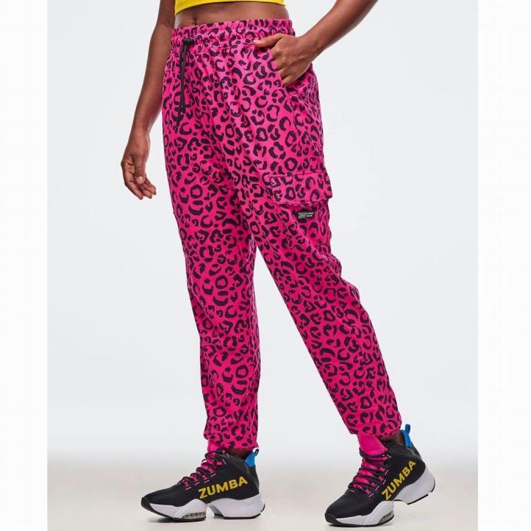 新品　正規品　ズンバ　 S ヒョウ柄　ピンク　パンツ