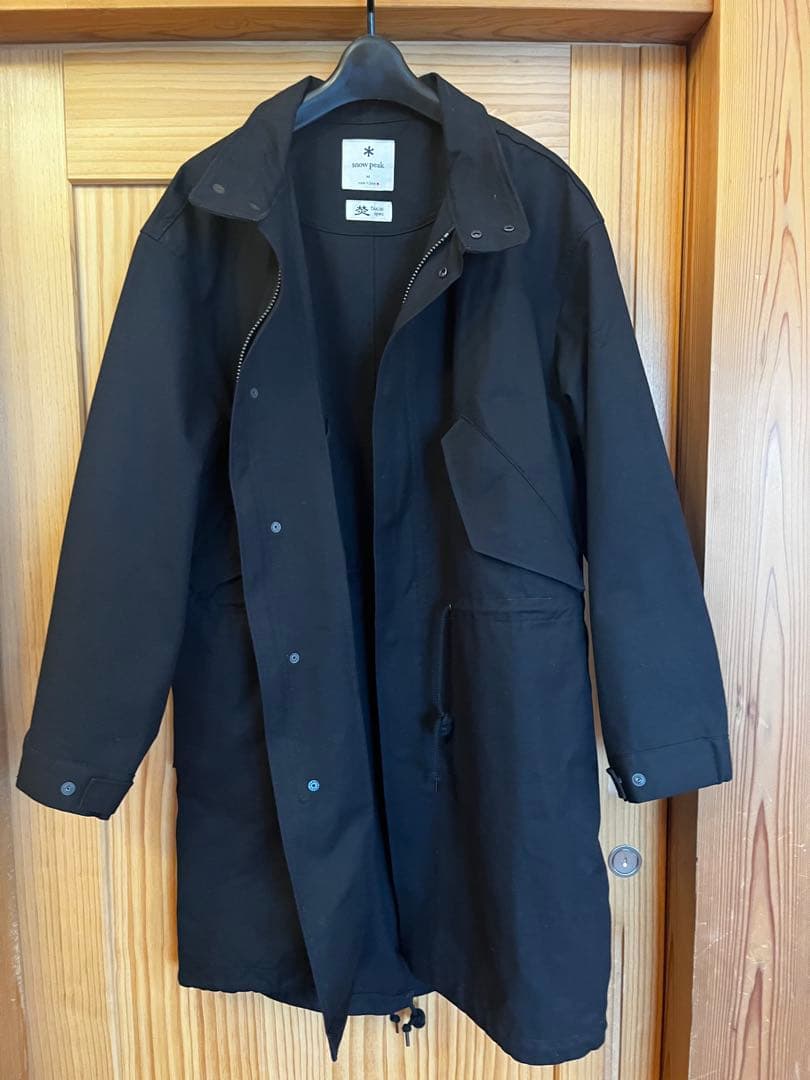スノーピーク TAKIBI Canvas Coat M Black M-65