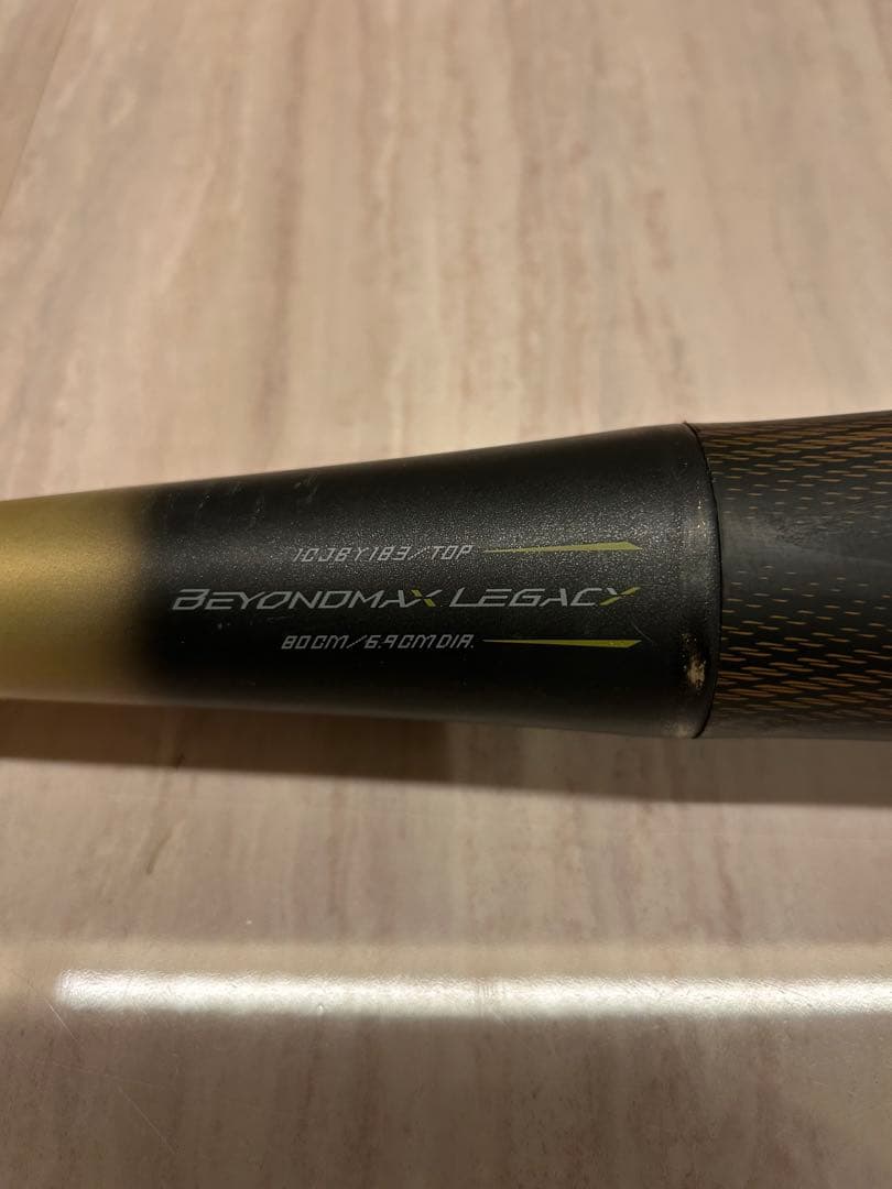 ミズノ　レガシー　少年軟式用バット　80センチ　570g トップ　2025年