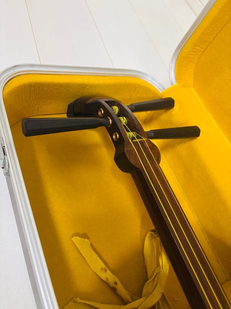 三味線 破れなし　駒・バチ・ハードケース付き