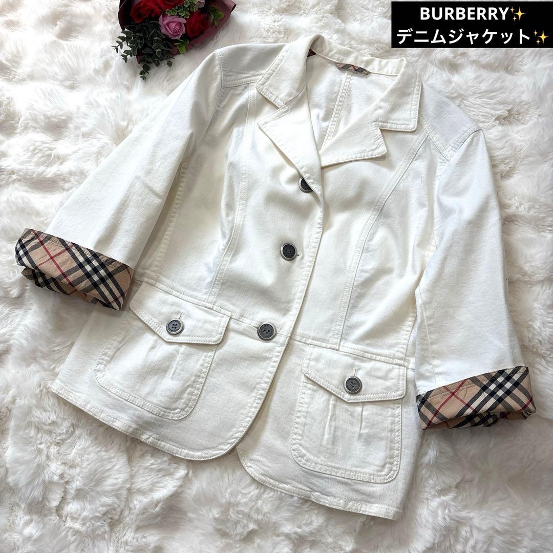BURBERRY LONDON バーバリーロンドン デニムジャケット 大きめ