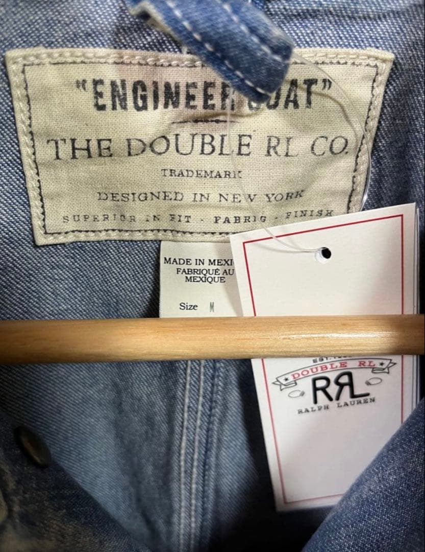 新品RRLチョアジャケット　カバーオール　Mサイズ　ラルフローレン　ロンハーマン