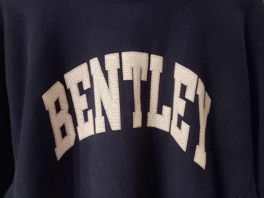 90s 古着　チャンピオン　リバースウィーブ　スウェット　ネイビー　XL