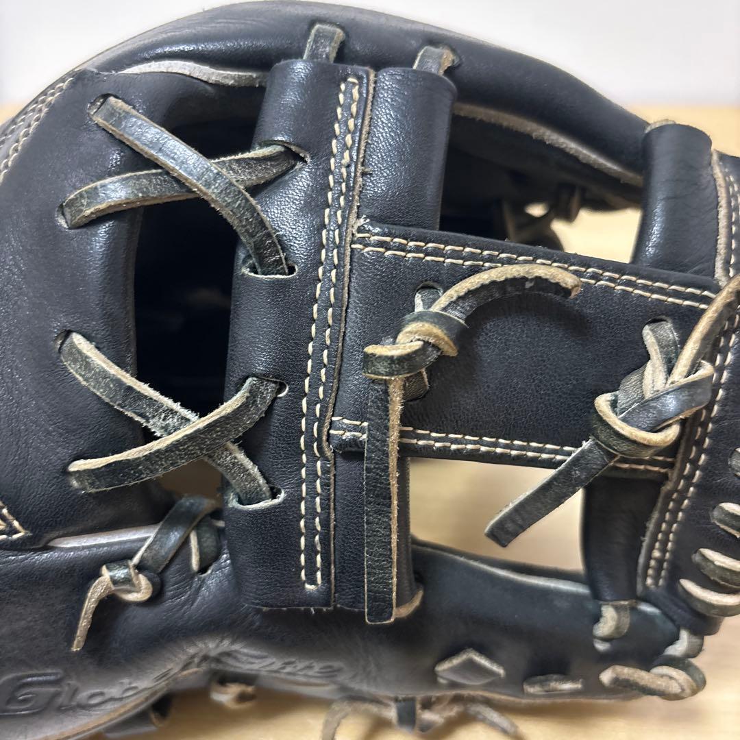 Mizuno Global Elite ブラックグローブ　野球グローブ　内野用