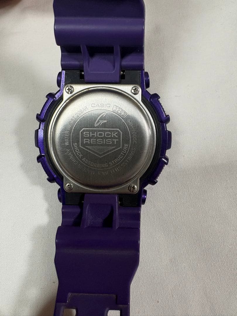 Casio G-SHOCK GD-100SC パープル