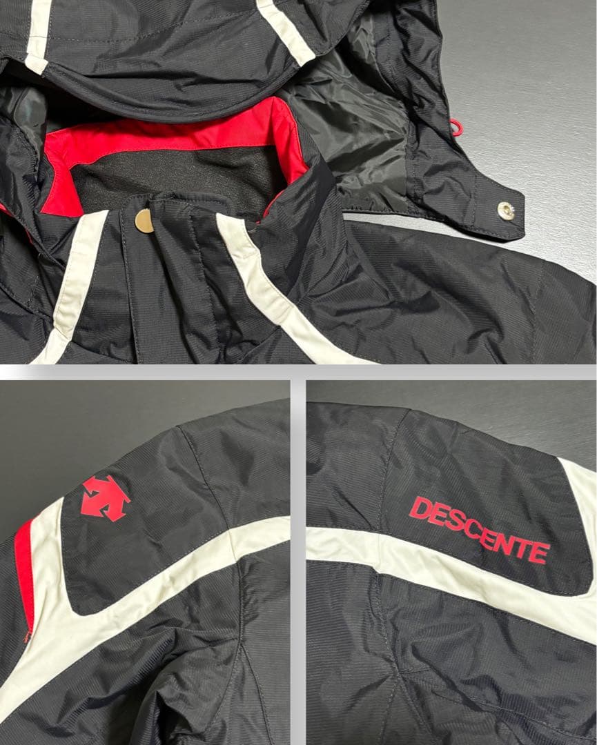 美品 DESCENTE スキーウェア セットアップ 上下セット メンズ Mサイズ