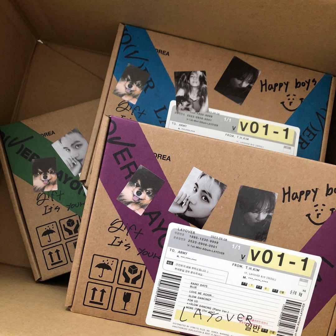 V solo Album ◆ 'Layover'全3形態 JFC・ユニバ特典付