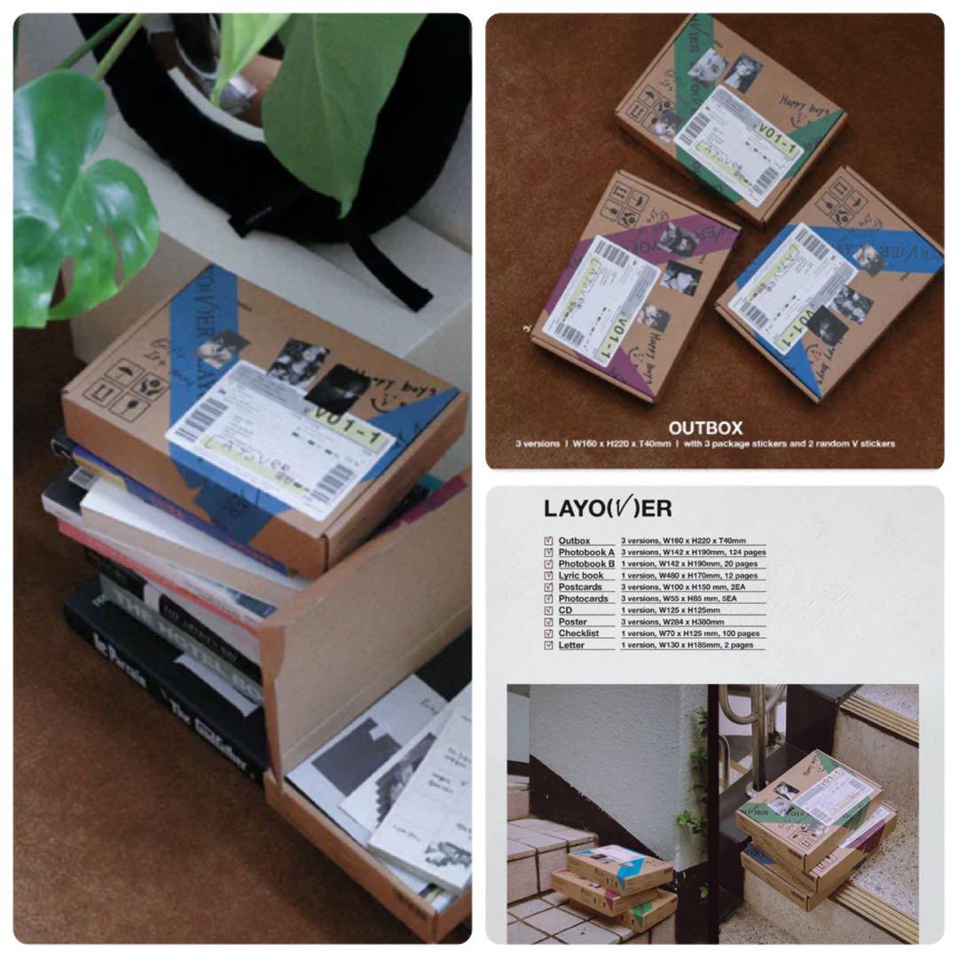 V solo Album ◆ 'Layover'全3形態 JFC・ユニバ特典付