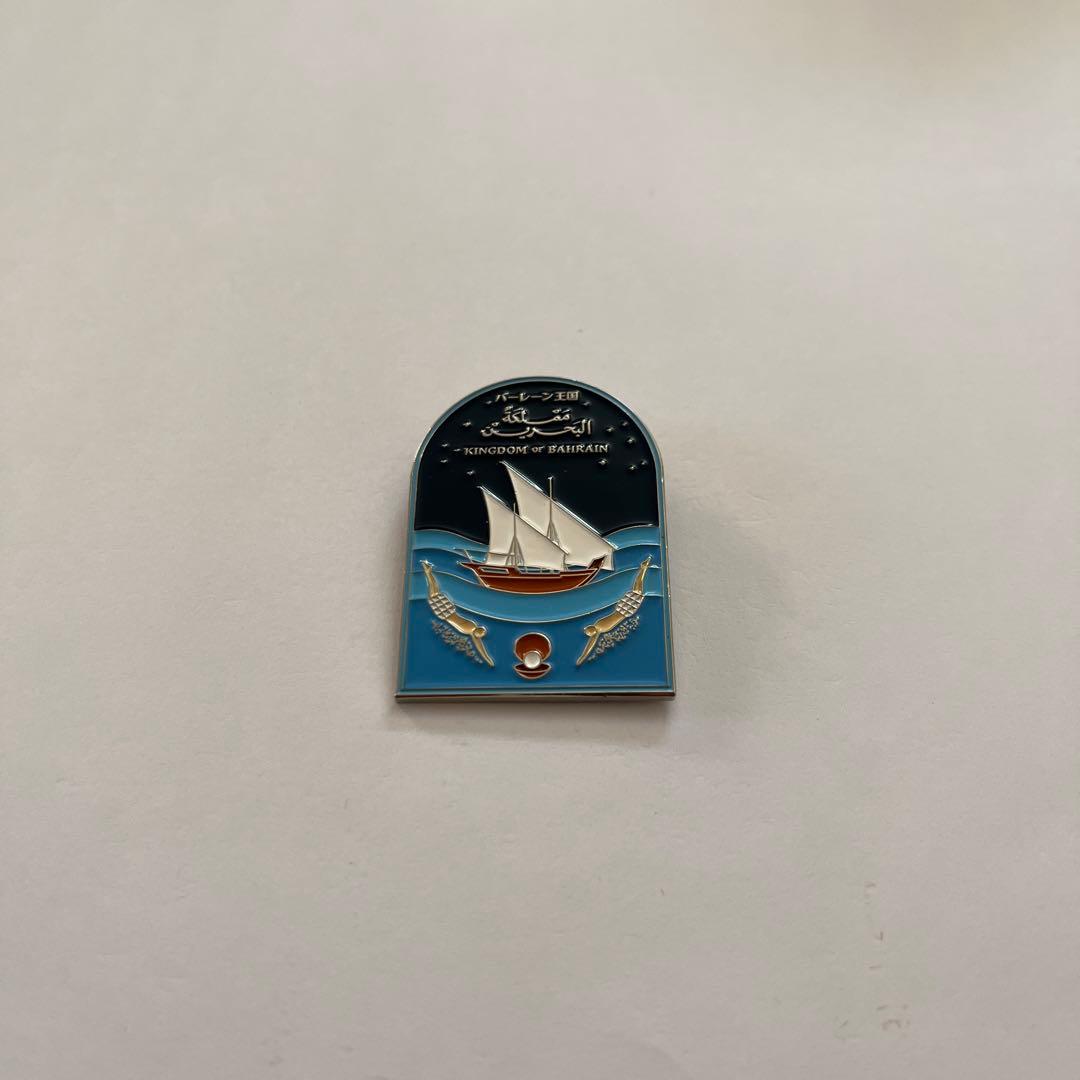 バーレーン王国　船旅のピン　ピンバッジ　マグネットタイプ　大阪関西万博