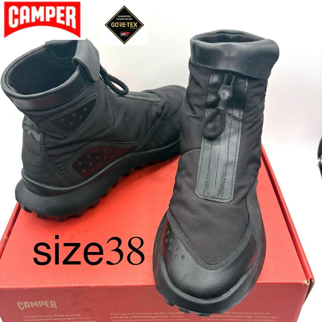 美品✨ カンペール サーキュラー ハイカット スニーカー 【38】 ゴアテックス