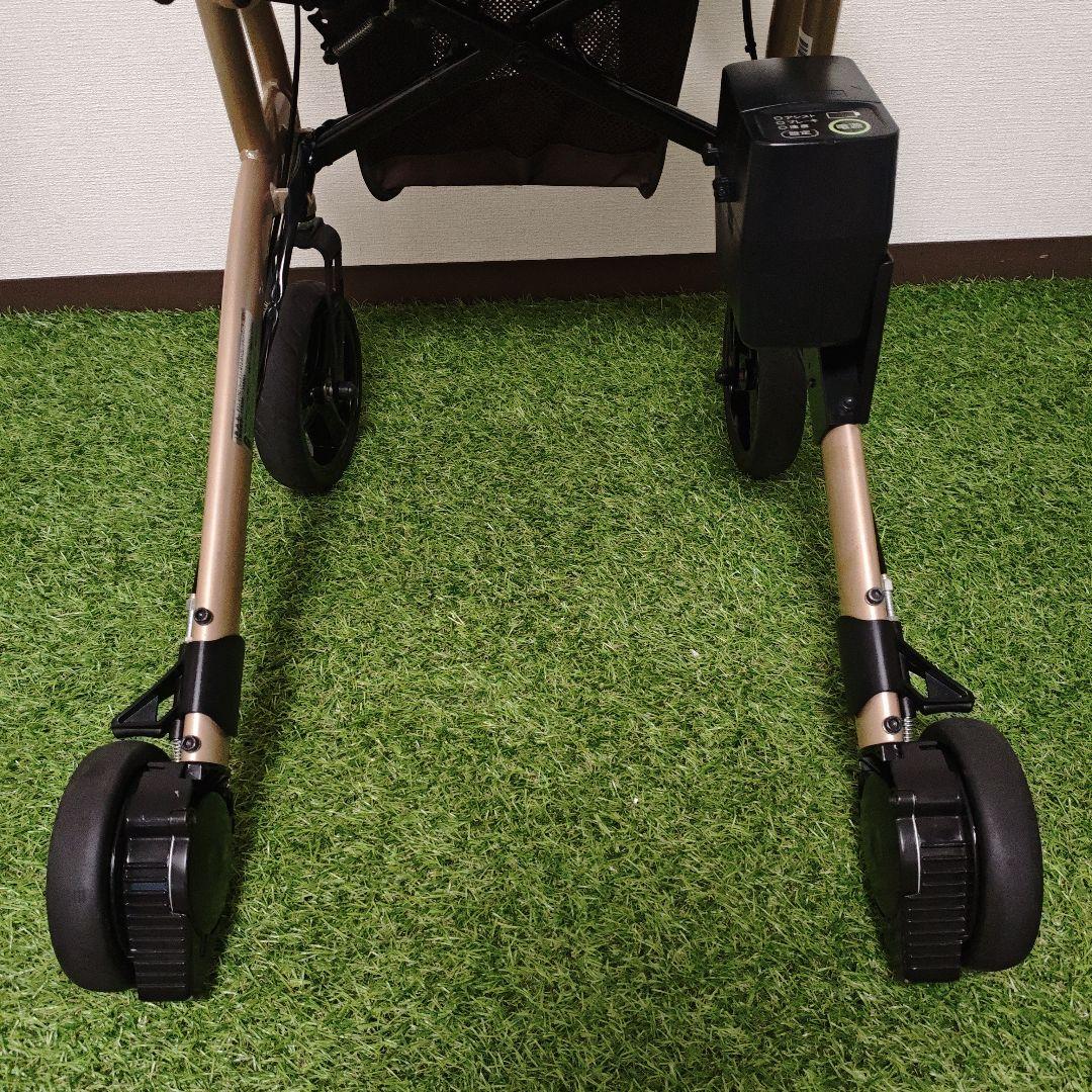 竹虎 ロボットアシストウォーカー 電動アシスト歩行車 RT2 バッテリー2個付