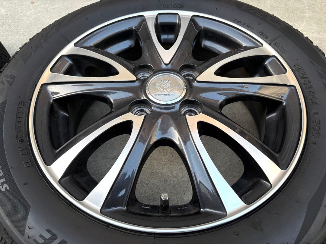 幸！NBOX スタッドレスタイヤ　2本セット