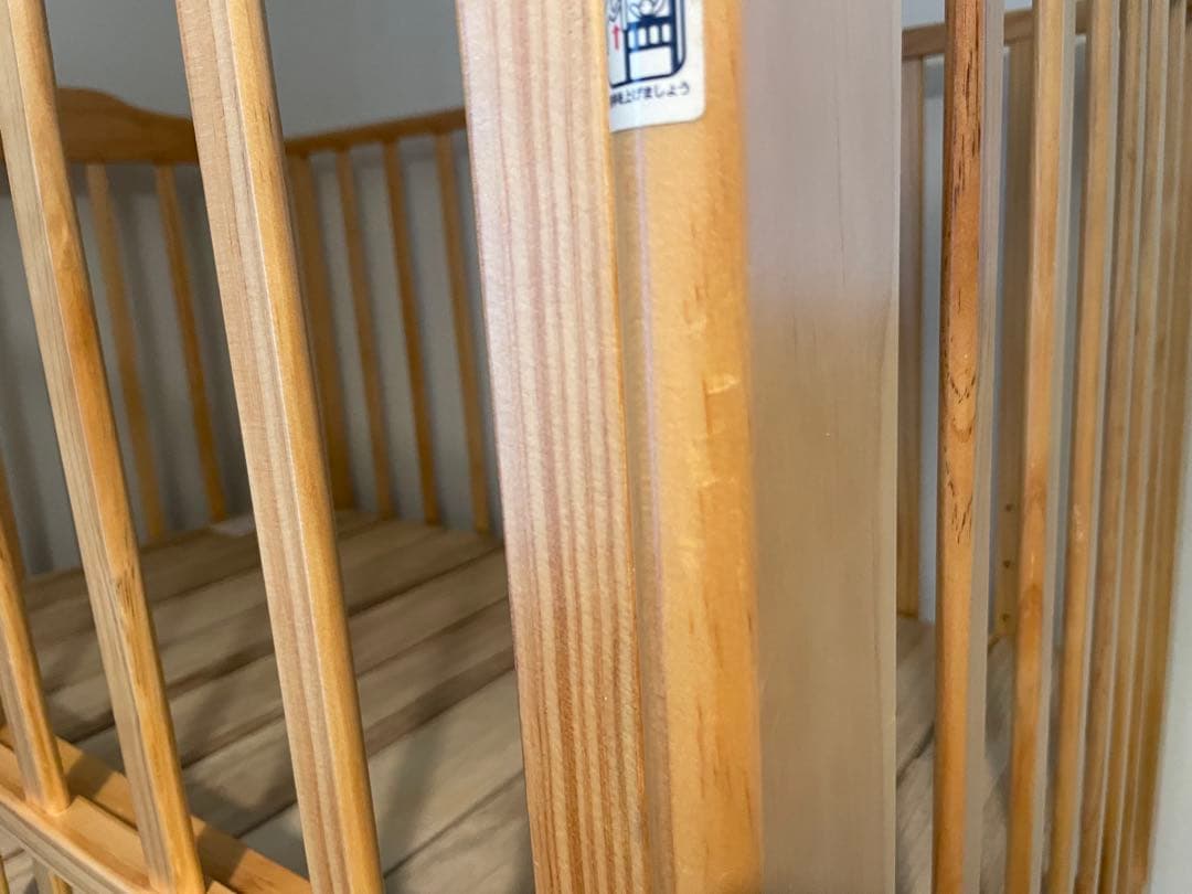 カトージ　ベビーベッド　ハイシート　ハイタイプ