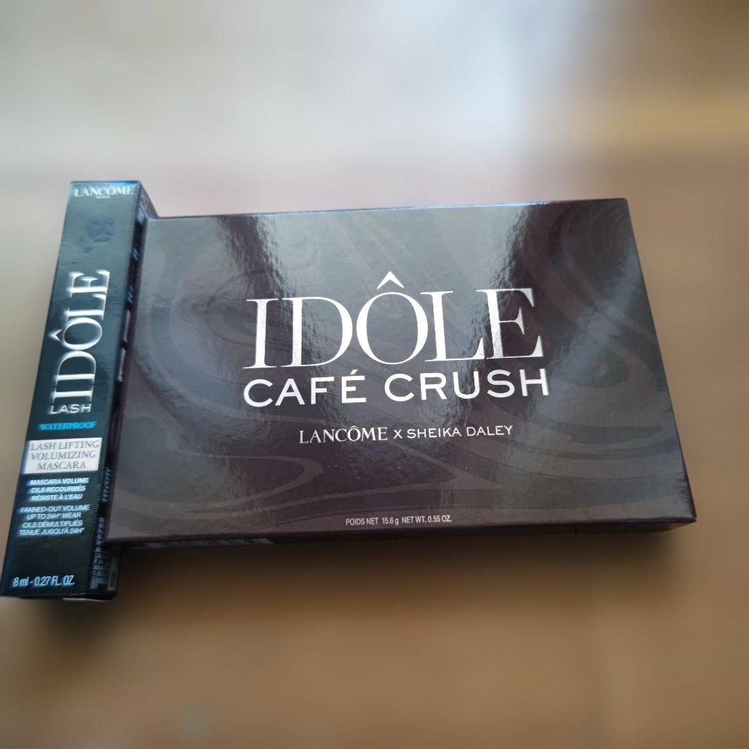 LANCOME IDÔLE CAFE CRUSH アイシャドウパレットマスカラ