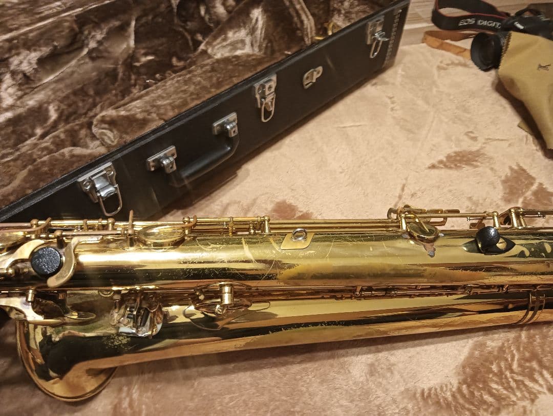 マンボウ柳澤管楽器 バリトンサックス ヴィンテージ 1990年 購入品