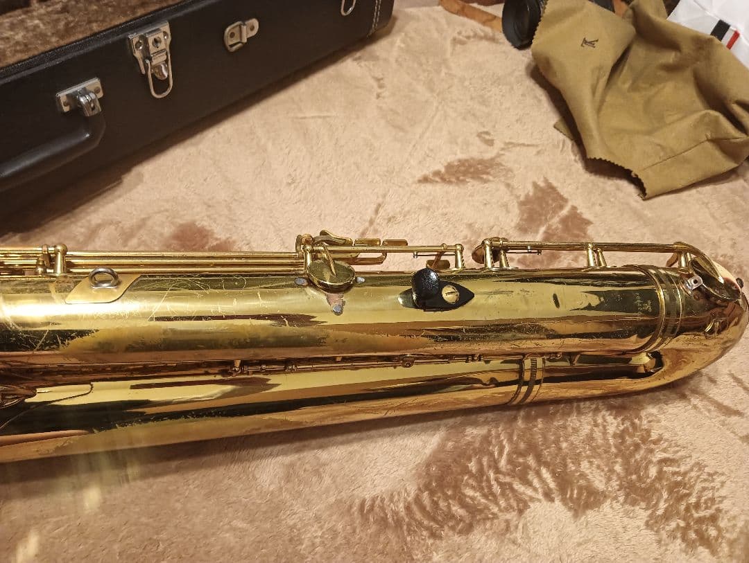 マンボウ柳澤管楽器 バリトンサックス ヴィンテージ 1990年 購入品