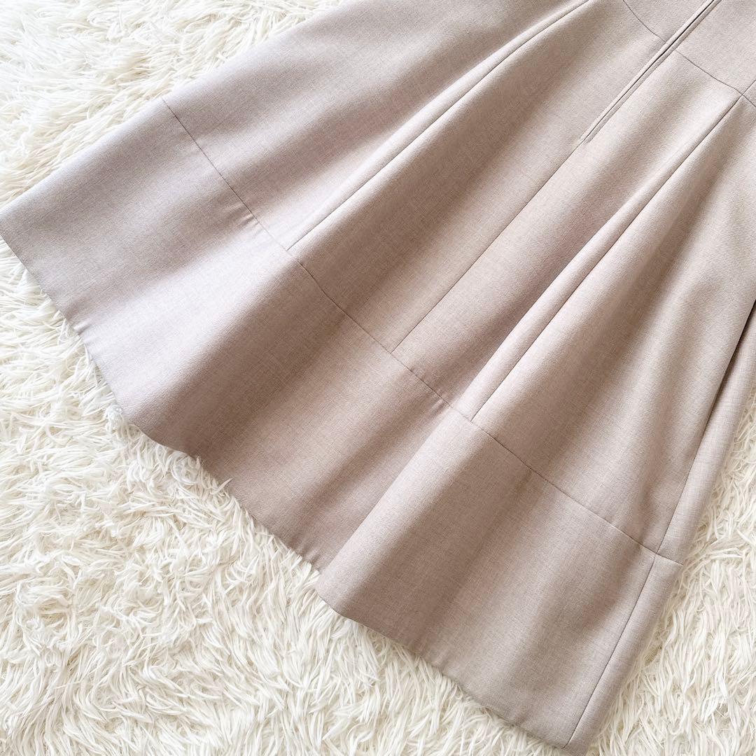 フォクシー✨レディブーケ ワンピース ノースリーブ グレージュ 定価14万 40