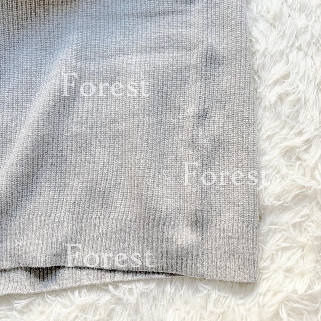 【新品】ハイネック畦ニットワンピース　sizeFREE　kagure