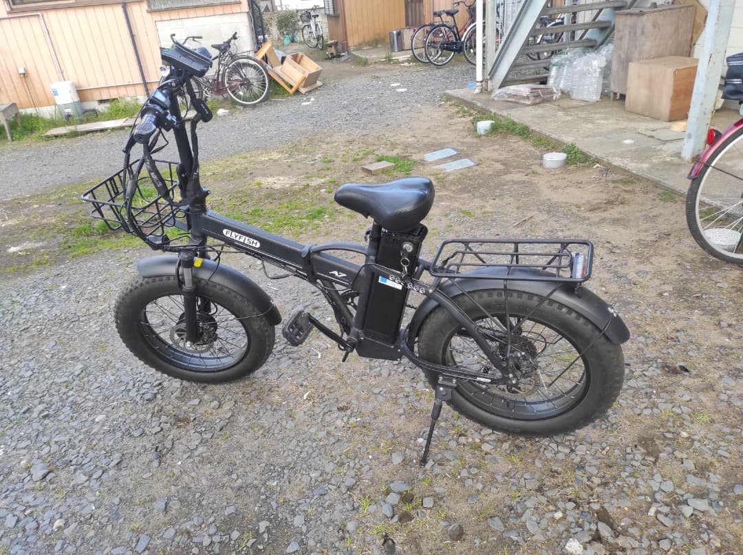 FLY FISH 電動自転車 前輪駆動.ジャンク