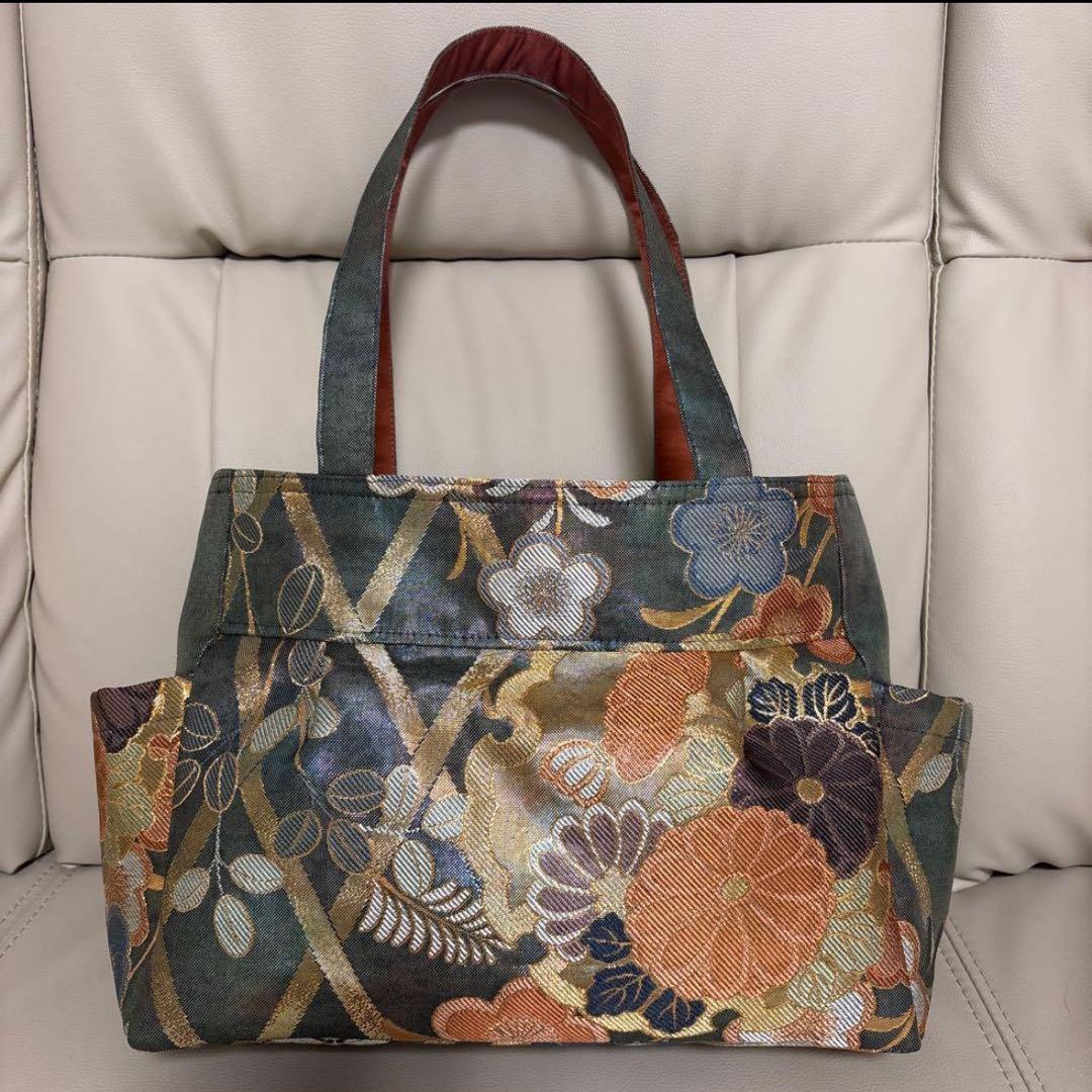 【専用】（802-1、802-3、712-6）着物帯を使ったバッグ