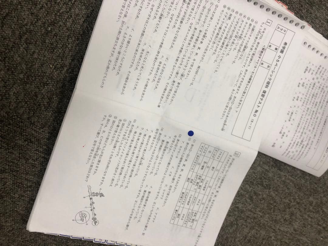 希学園 小５ 国算理　復習テスト/２０２３年使用版　中古原本