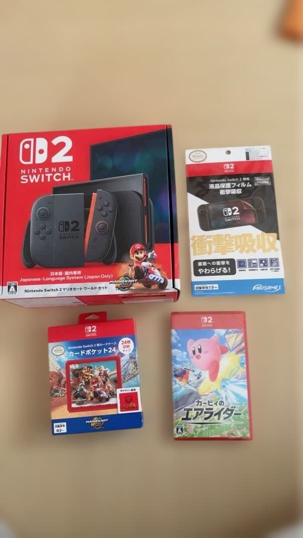 Nintendo Switch D2 本体 + カービィのエアライダーセット