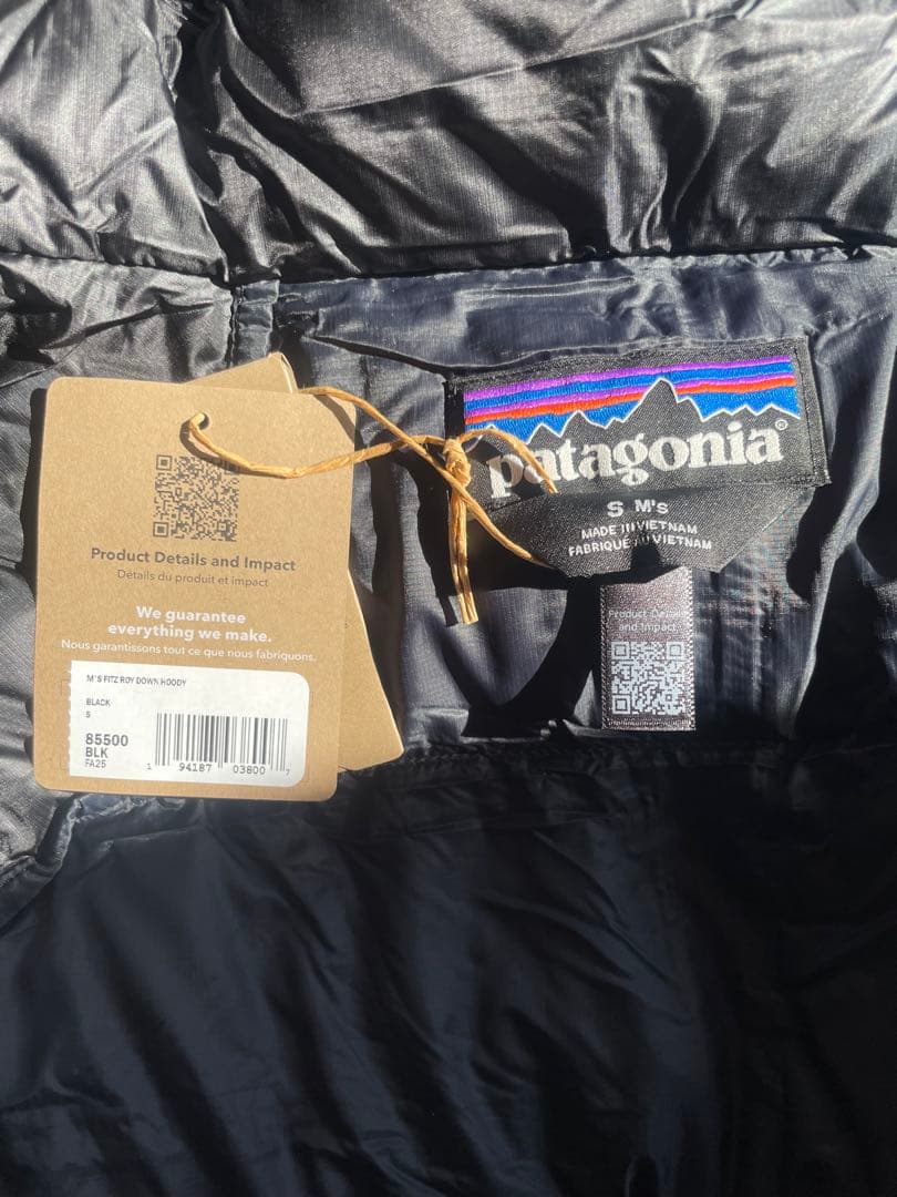 25AW Patagonia フィッツロイ ダウンジャケット　値下げできません。
