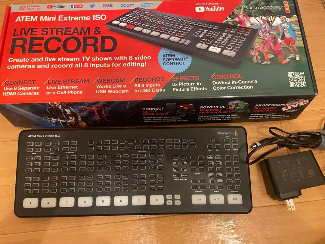 Blackmagic ATEM MiniExtreme ISO ブラックマジック