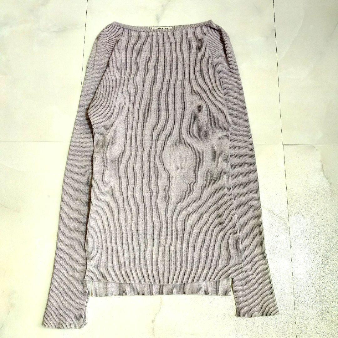 オーラリー AURALEE ロンハーマン ギザ ボートネック　カットソー 1