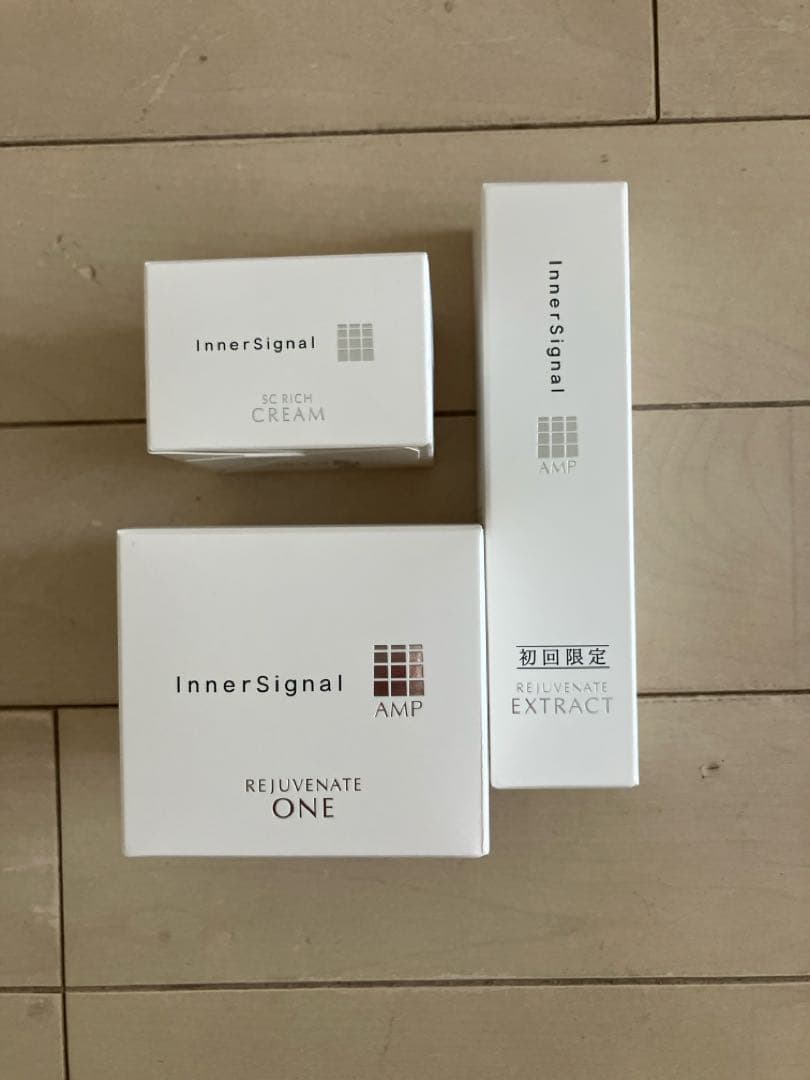 インナーシグナルリジユネイトワン　リジユネイトエキス　 SCリッチクリーム3点