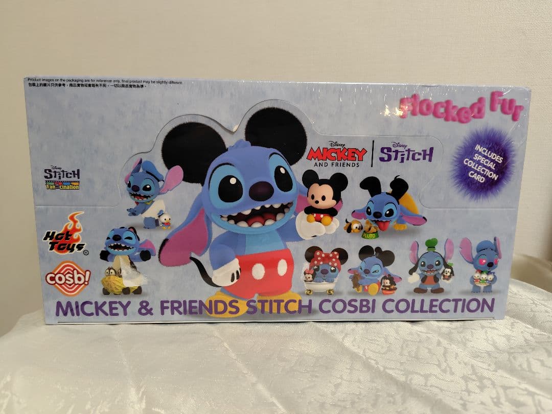 【即納◎】ミッキーフレンズ　スティッチコラボ　ホットトイズフィギュア　未開封