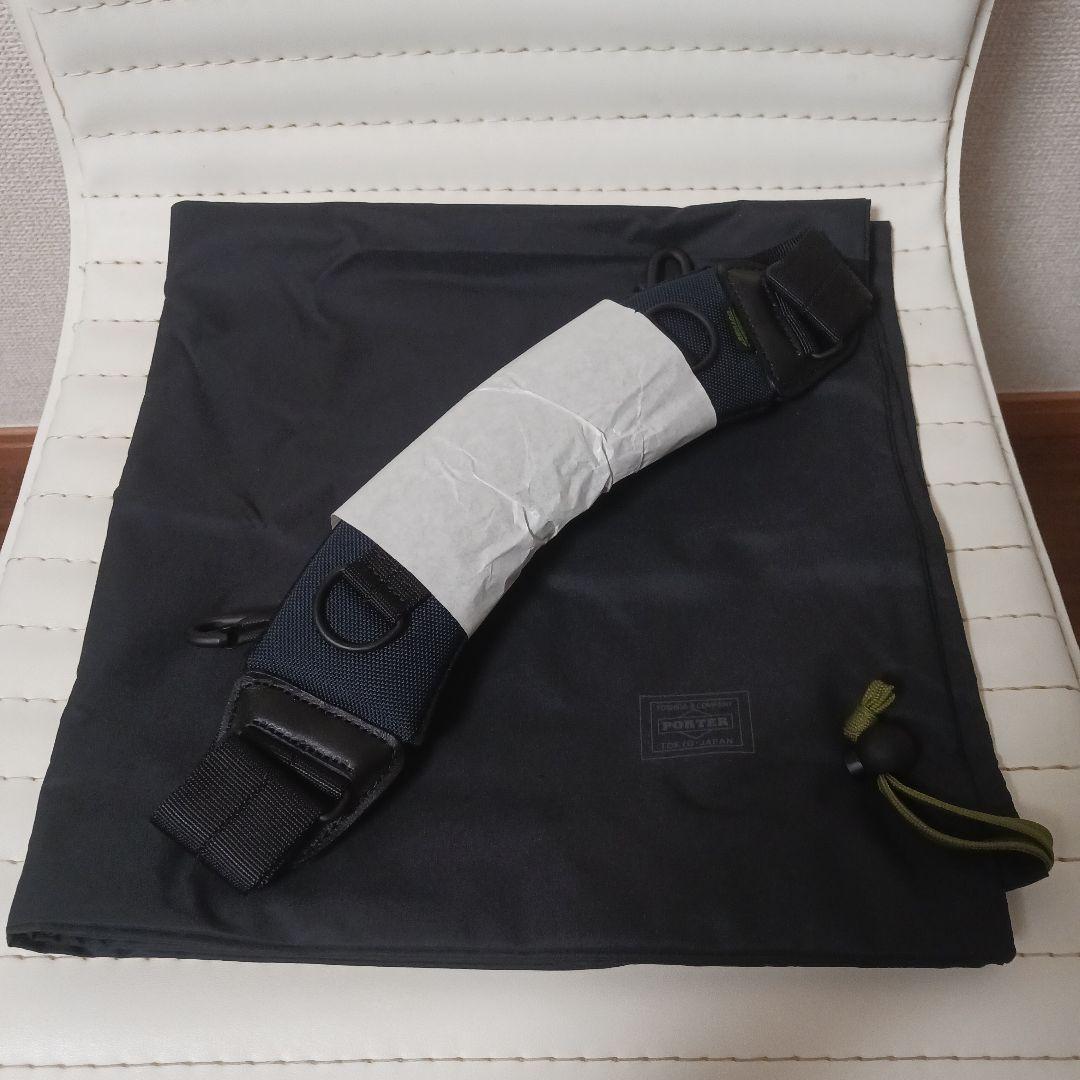 2987【未使用級・全付属品付】PORTER αgelgrip　ビジネスバッグ紺